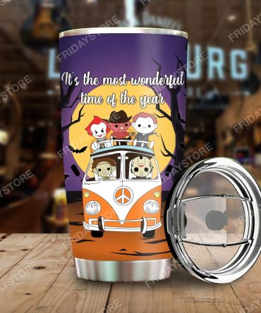 Festive Cartoon Tumbler With Lid - Perfect For Holiday Sips And Gifts!