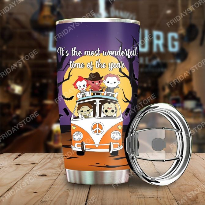 Festive Cartoon Tumbler With Lid - Perfect For Holiday Sips And Gifts!