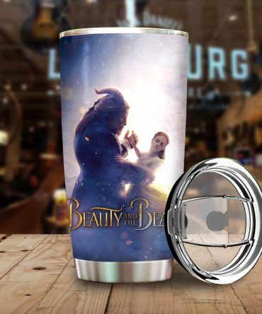 Beauty And The Beast Insulated Travel Tumbler - 20Oz Stainless Steel Cup With Lid, Perfect For Hot & Cold Drinks