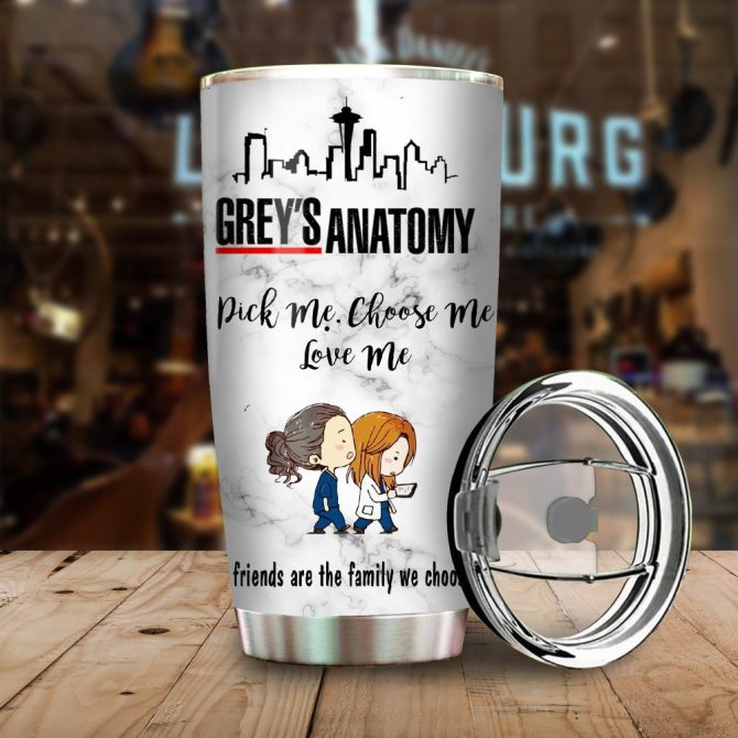 Grey'S Anatomy Tumbler - Funny Gift For Fans, 'You'Re My Person' Design, 20Oz Stainless Steel Cup - Image 2