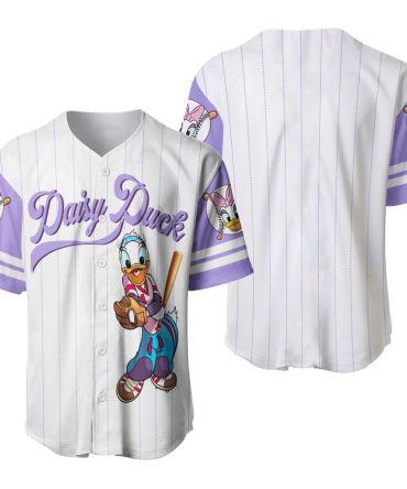 Daisy Duck Baseball Jersey – Cute & Stylish Cartoon Shirt For Fans
