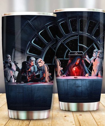 Galactic Empire Stainless Steel Tumbler - Insulated Travel Cup For Sci-Fi Fans