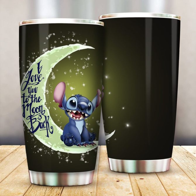Adorable Moon & Back Tumbler - Keeps Drinks Hot/Cold, Perfect Gift For Fans! - Image 2