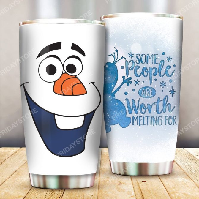 Olaf Tumbler Cup With Lid - 20Oz Insulated Stainless Steel Travel Mug For Kids & Adults - Image 2