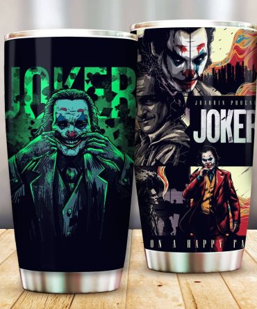 Joker Insulated Tumbler - Double Wall Stainless Steel Travel Mug, 20Oz - Unique Gift For Fans