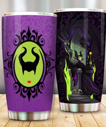 Enchanting Maleficent Tumbler - Insulated 20Oz Stainless Steel Mug For Hot & Cold Drinks