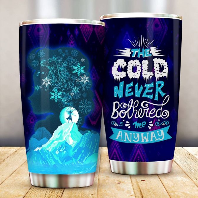 Stainless Steel Insulated Tumbler - Nordic Winter Design - Keeps Drinks Hot/Cold For Hours - Perfect Gift! - Image 2