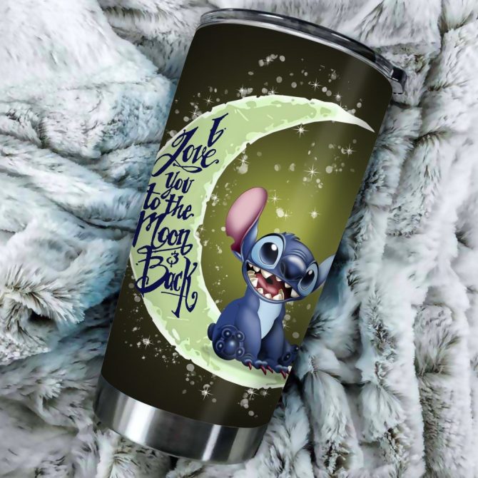 Adorable Moon & Back Tumbler - Keeps Drinks Hot/Cold, Perfect Gift For Fans! - Image 3