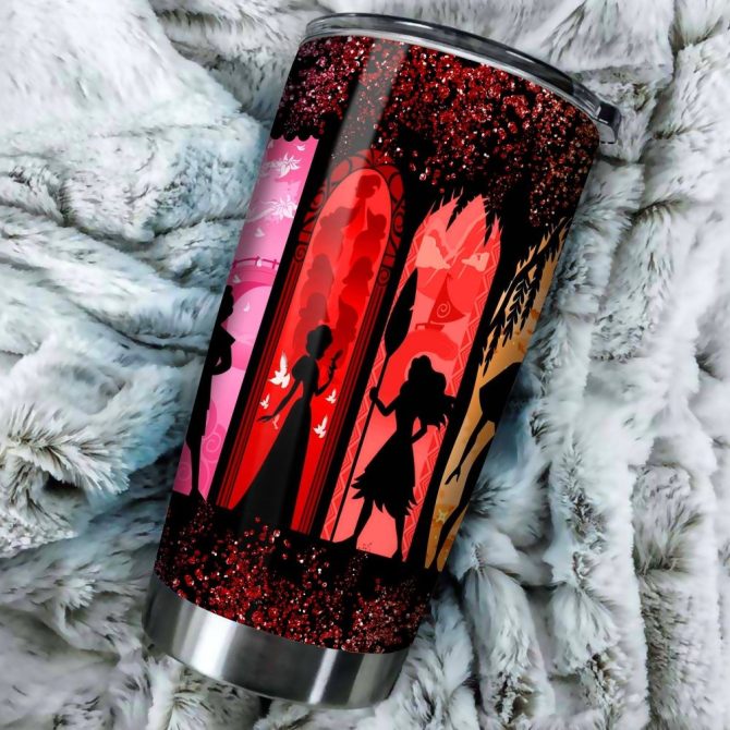 Enchanting Princess Stainless Steel Tumbler - Insulated Travel Mug With Lid, 20Oz - Image 2