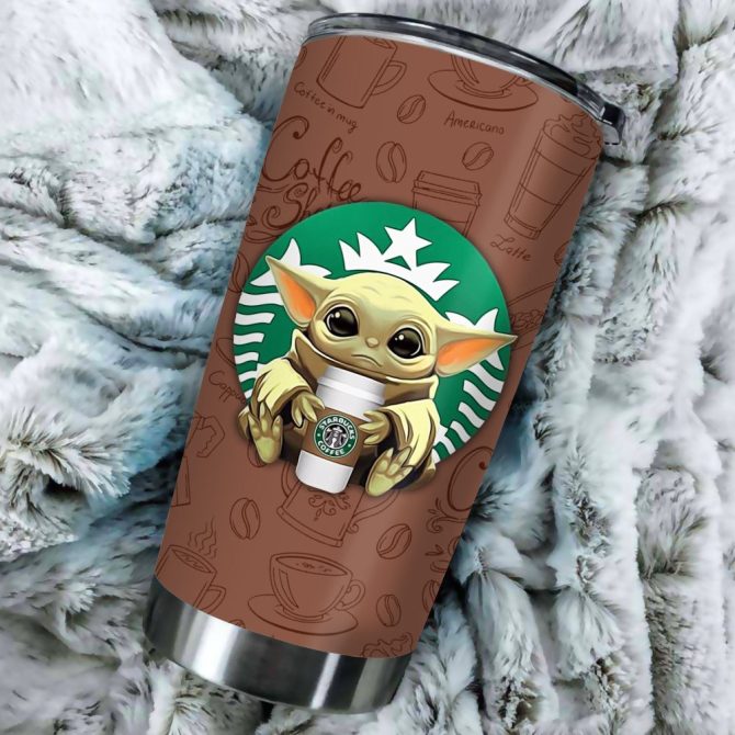Galactic Coffee Tumbler - Cute Alien Design , Insulated , Perfect Gift For Coffee Lovers - Image 3