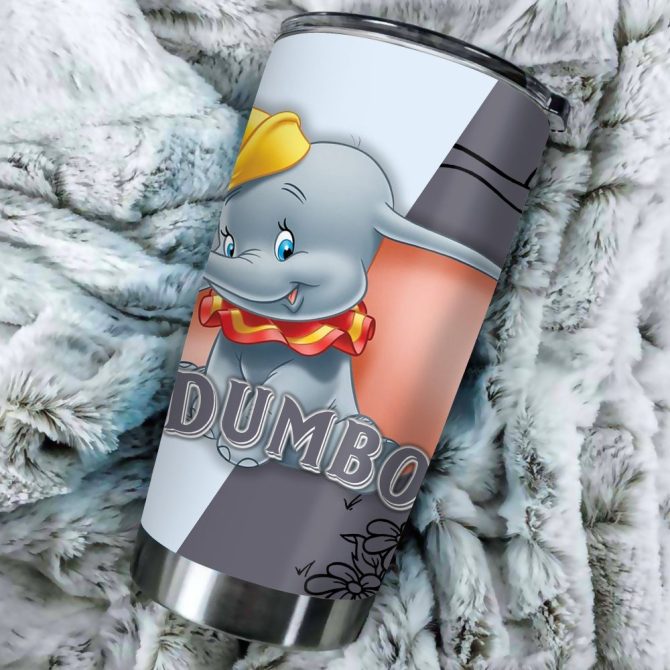 Magical Dumbo Insulated Tumbler - Double Wall Stainless Steel Travel Mug - 20Oz - Image 3