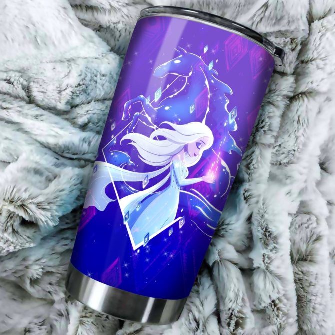 Enchanting Unicorn & Fairy Stainless Steel Tumbler - 20Oz Insulated Travel Mug With Lid For Hot & Cold Beverages - Image 4