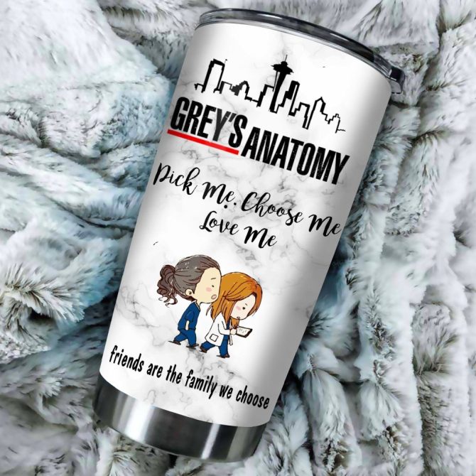 Grey'S Anatomy Tumbler - Funny Gift For Fans, 'You'Re My Person' Design, 20Oz Stainless Steel Cup - Image 3