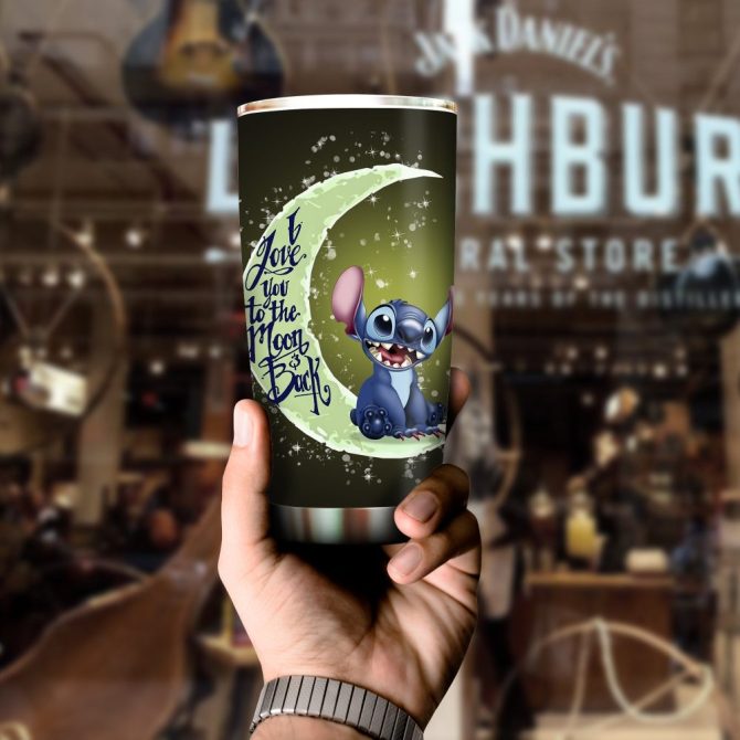 Adorable Moon & Back Tumbler - Keeps Drinks Hot/Cold, Perfect Gift For Fans! - Image 4