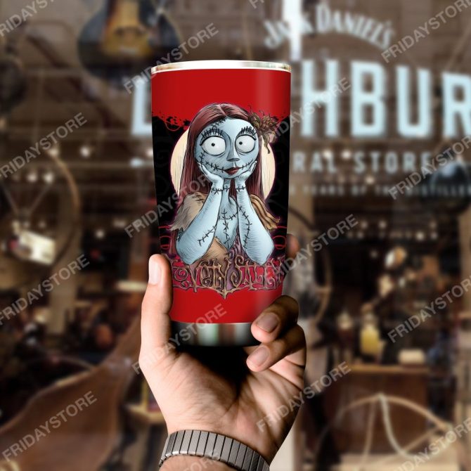 Charming Gothic Insulated Tumbler With Whimsical Character Design - 20Oz Travel Mug - Image 4