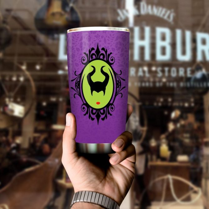 Enchanting Maleficent Tumbler - Insulated 20Oz Stainless Steel Mug For Hot & Cold Drinks - Image 4