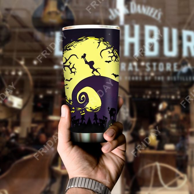 Spooky Night Stainless Steel Tumbler - Insulated Travel Mug For Hot & Cold Drinks - Image 5
