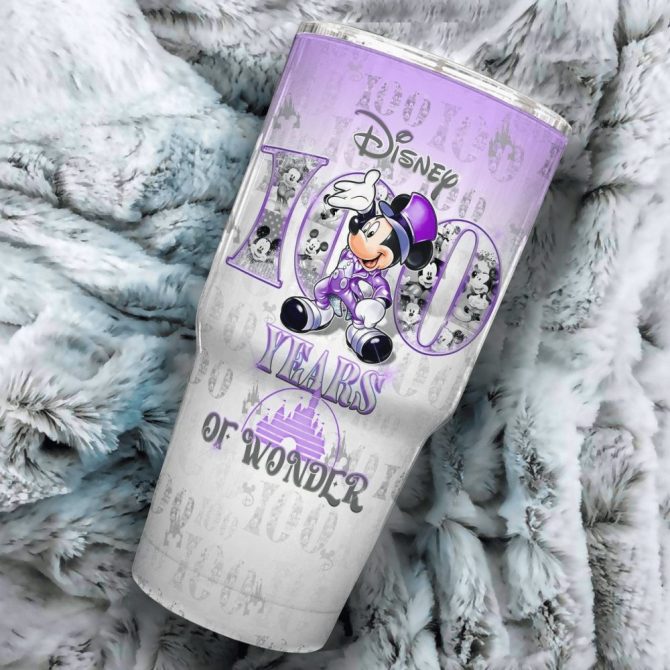 Disney 100 Years Of Wonder Tumbler – Celebrate With Mickey Magic, Limited Edition! - Image 3