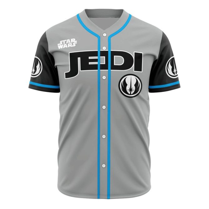 Star Wars Jedi Baseball Jersey - Iconic Design For Fans - Limited Edition Sportswear