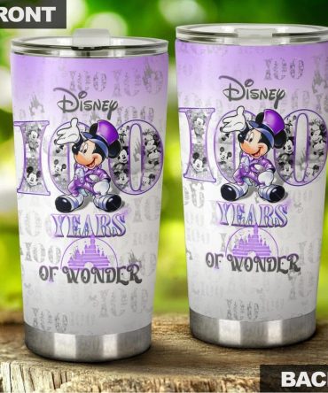 Disney 100 Years Of Wonder Tumbler – Celebrate With Mickey Magic, Limited Edition!