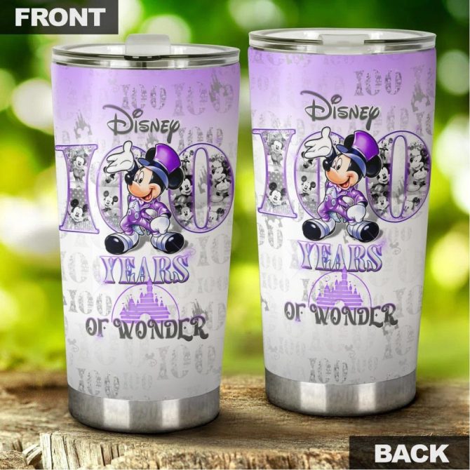 Disney 100 Years Of Wonder Tumbler – Celebrate With Mickey Magic, Limited Edition!
