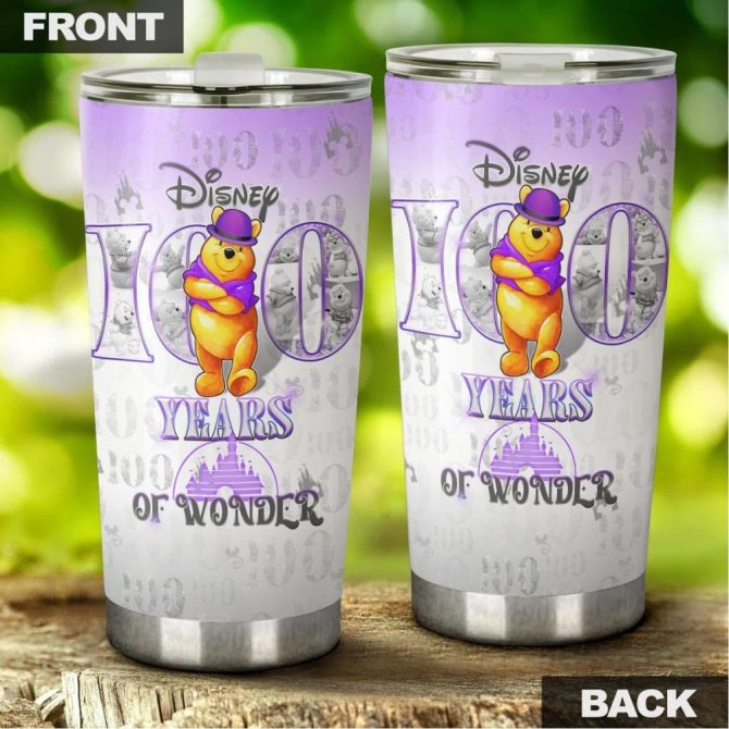Disney 100 Years Of Wonder Tumbler - Winnie The Pooh Stainless Steel Travel Mug