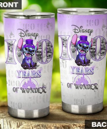 Disney 100 Years Of Wonder Tumbler - Stainless Steel, Insulated Travel Mug, Collectible Design