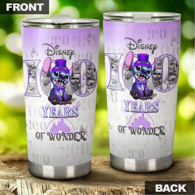 Disney 100 Years Of Wonder Tumbler - Stainless Steel, Insulated Travel Mug, Collectible Design