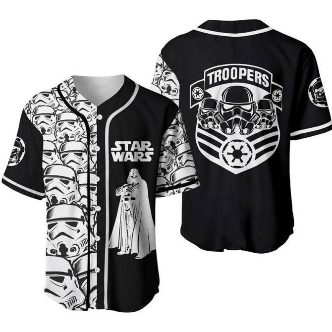 Star Wars Stormtrooper Baseball Jersey - Unleash The Force In Style!