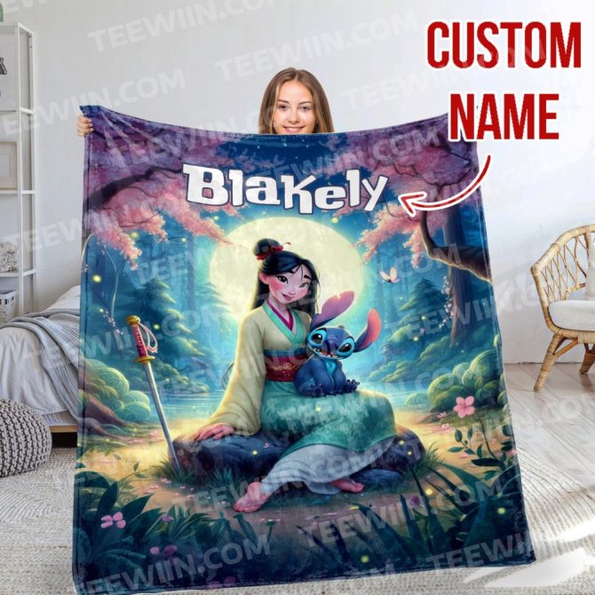 Custom Name Personalized Fantasy Blanket – Cozy & Unique Gift For Fans