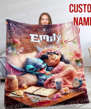 Custom Name Cozy Blanket – Personalized Gift For Kids, Soft & Adorable Design