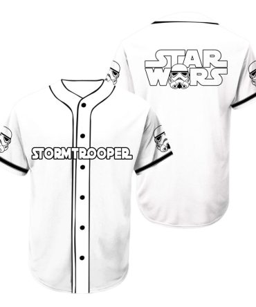Star Wars Stormtrooper Baseball Jersey - Premium Fan Apparel For Men & Women