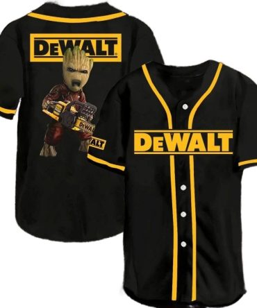 Unisex Baseball Jersey: Dewalt X Guardians Edition - Ultimate Fan Gear!