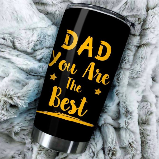 Superhero Dad Tumbler - Smart, Strong & Brave Gift For Father'S Day - Image 2