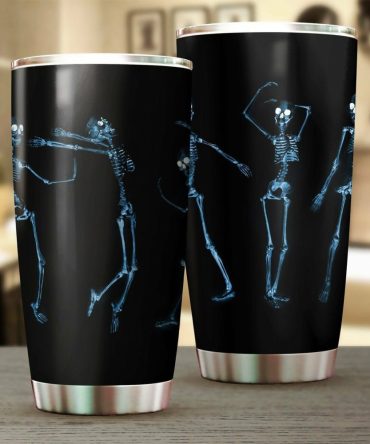 Dancing Skeletons Tumbler - 20Oz Insulated Travel Mug For Hot & Cold Drinks