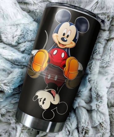Disney Character Stainless Steel Tumbler – Insulated Travel Mug For Hot & Cold Drinks