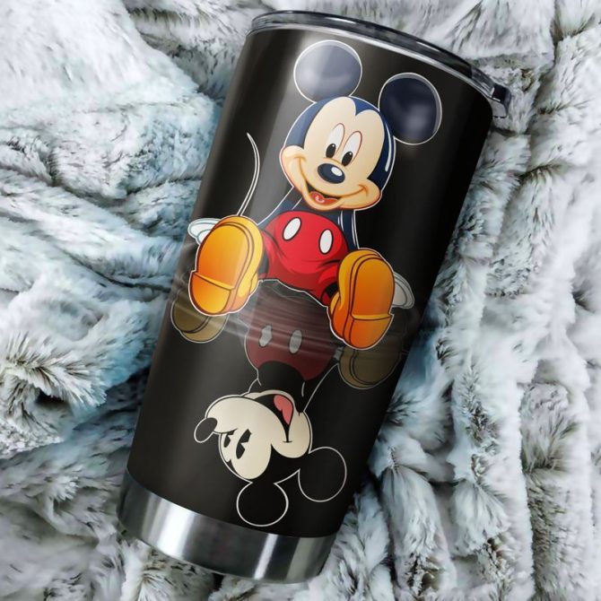 Disney Character Stainless Steel Tumbler – Insulated Travel Mug For Hot & Cold Drinks