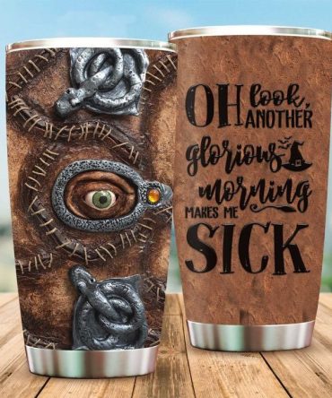 Spooky Witch Eye Tumbler – Unique Halloween Stainless Steel Mug, 20 Oz Travel Cup