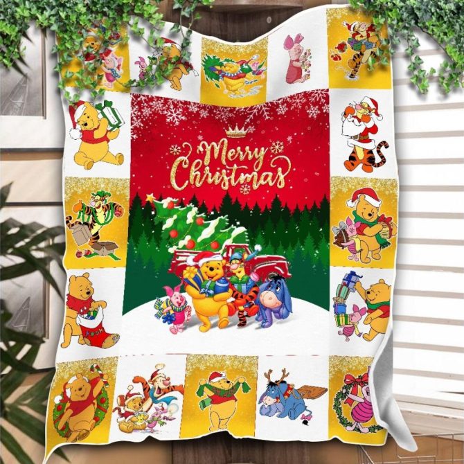 Cozy Christmas Blanket With Cute Bear And Friends - Perfect Holiday Gift! - Image 6