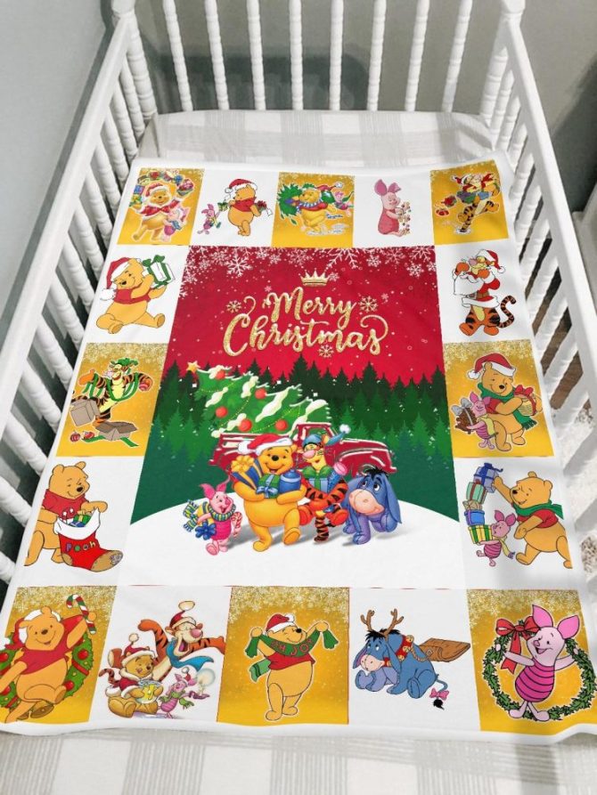 Cozy Christmas Blanket With Cute Bear And Friends - Perfect Holiday Gift! - Image 2
