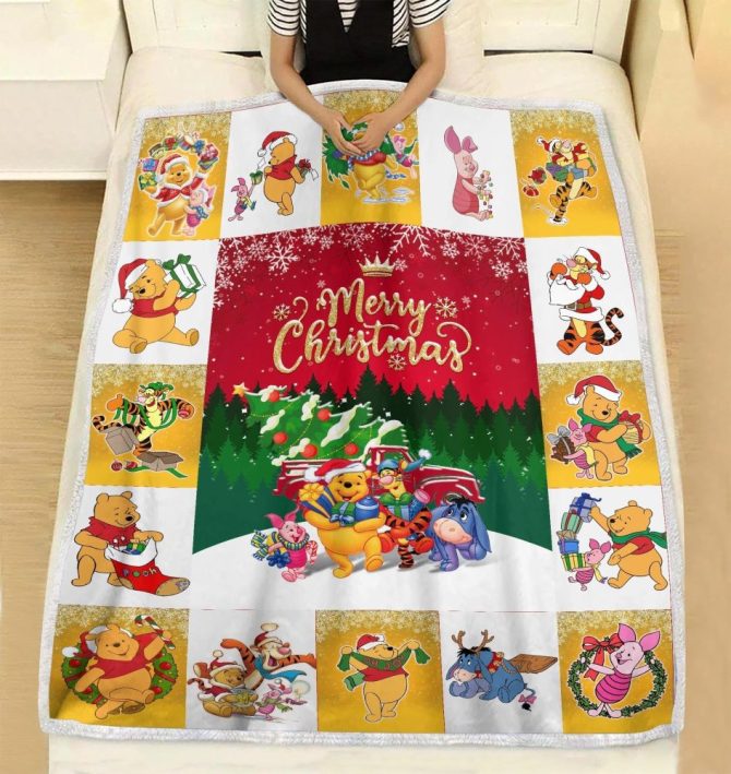Cozy Christmas Blanket With Cute Bear And Friends - Perfect Holiday Gift! - Image 5