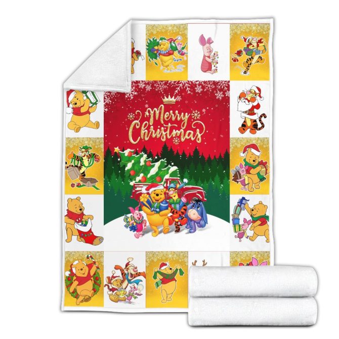 Cozy Christmas Blanket With Cute Bear And Friends - Perfect Holiday Gift! - Image 4