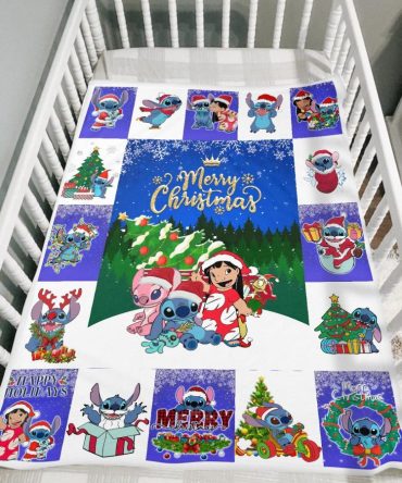 Festive Christmas Cartoon Blanket - Cozy Holiday Gift For Kids & Fans