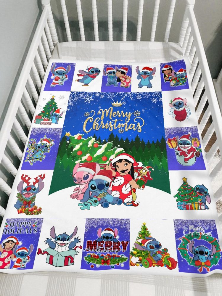 Festive Christmas Cartoon Blanket - Cozy Holiday Gift For Kids & Fans