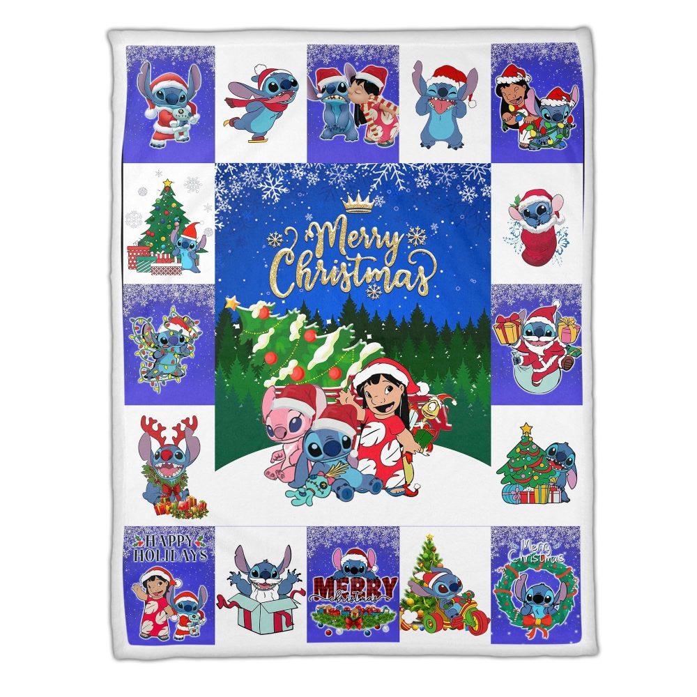 Festive Christmas Cartoon Blanket - Cozy Holiday Gift For Kids & Fans - Image 4