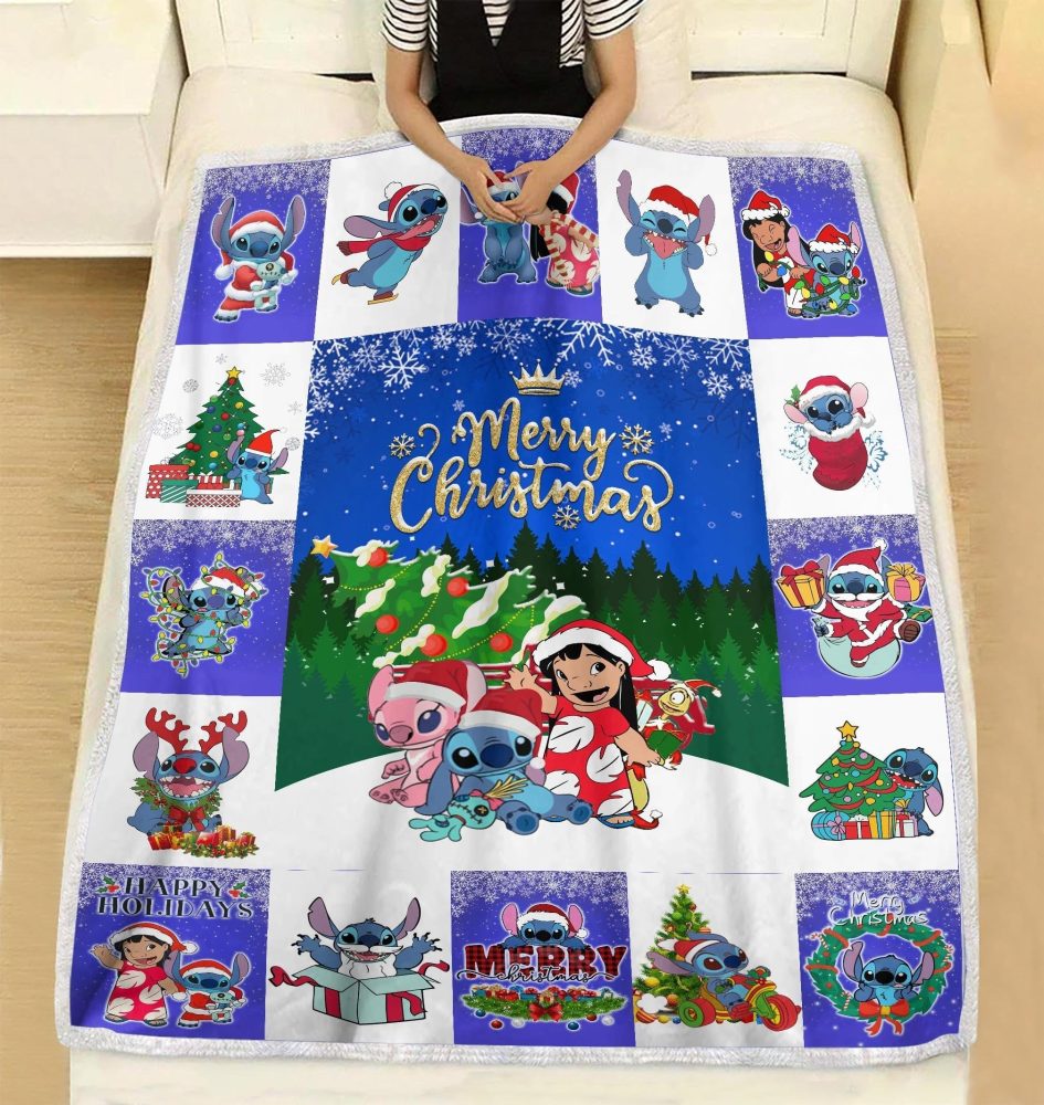 Festive Christmas Cartoon Blanket - Cozy Holiday Gift For Kids & Fans - Image 5