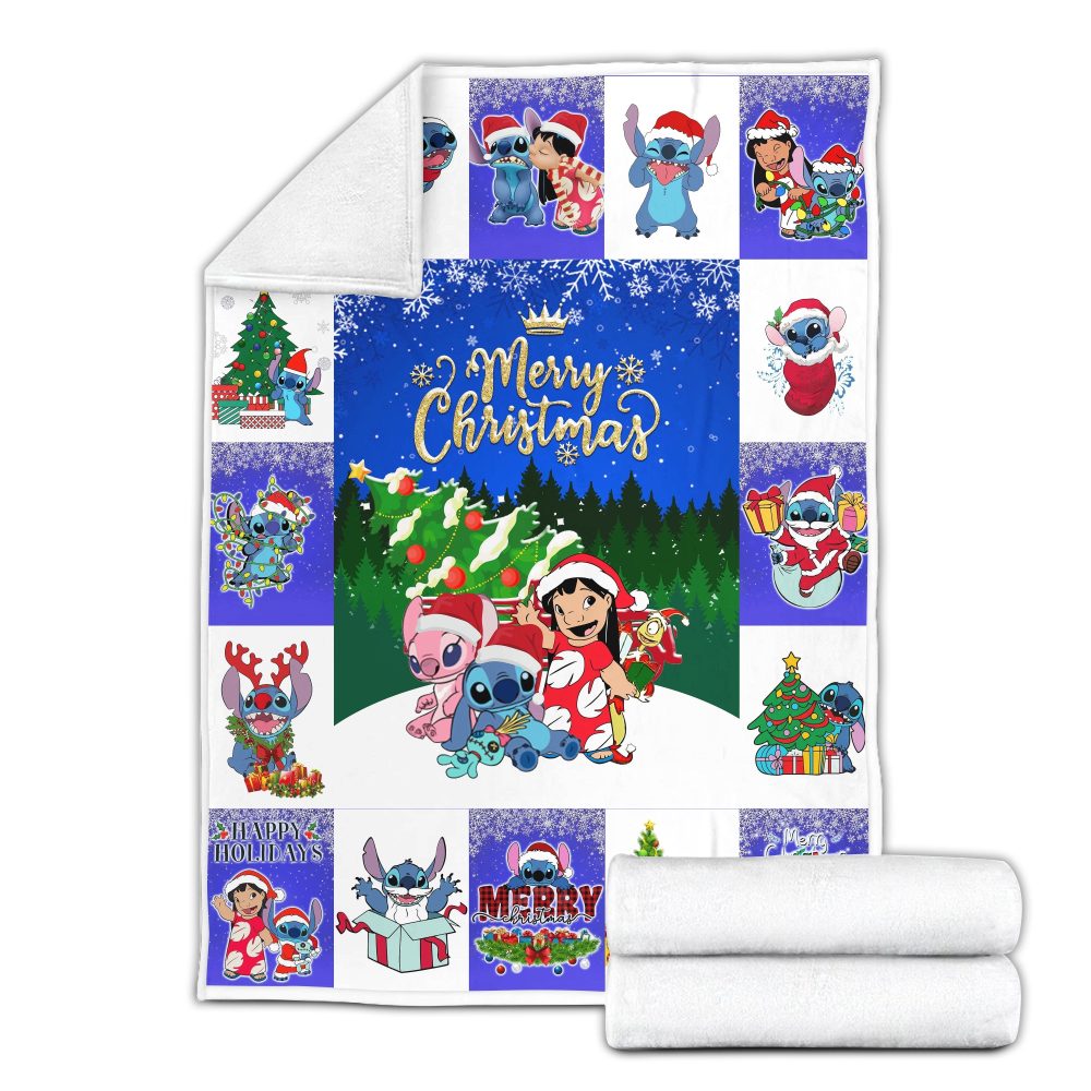 Festive Christmas Cartoon Blanket - Cozy Holiday Gift For Kids & Fans - Image 3