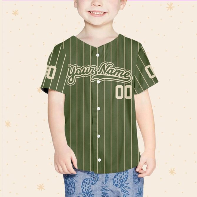 Custom Kids/Youth/Adult Baseball Jersey - Personalized Name & Number - Unique Design - Image 4