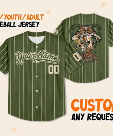 Custom Kids/Youth/Adult Baseball Jersey - Personalized Name & Number - Unique Design