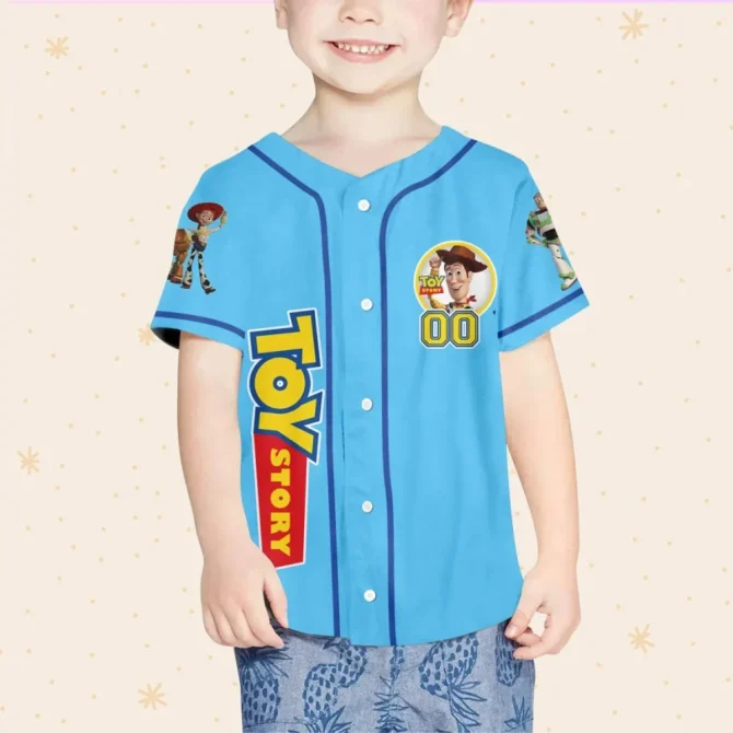 Custom Toy Story Baseball Jersey - Personalize For Kids, Youth & Adults! - Image 4